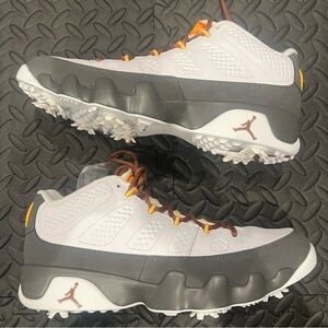 Nike Air Jordan 9 Low Golf ‘US Open’ FN6931-100 Size 10